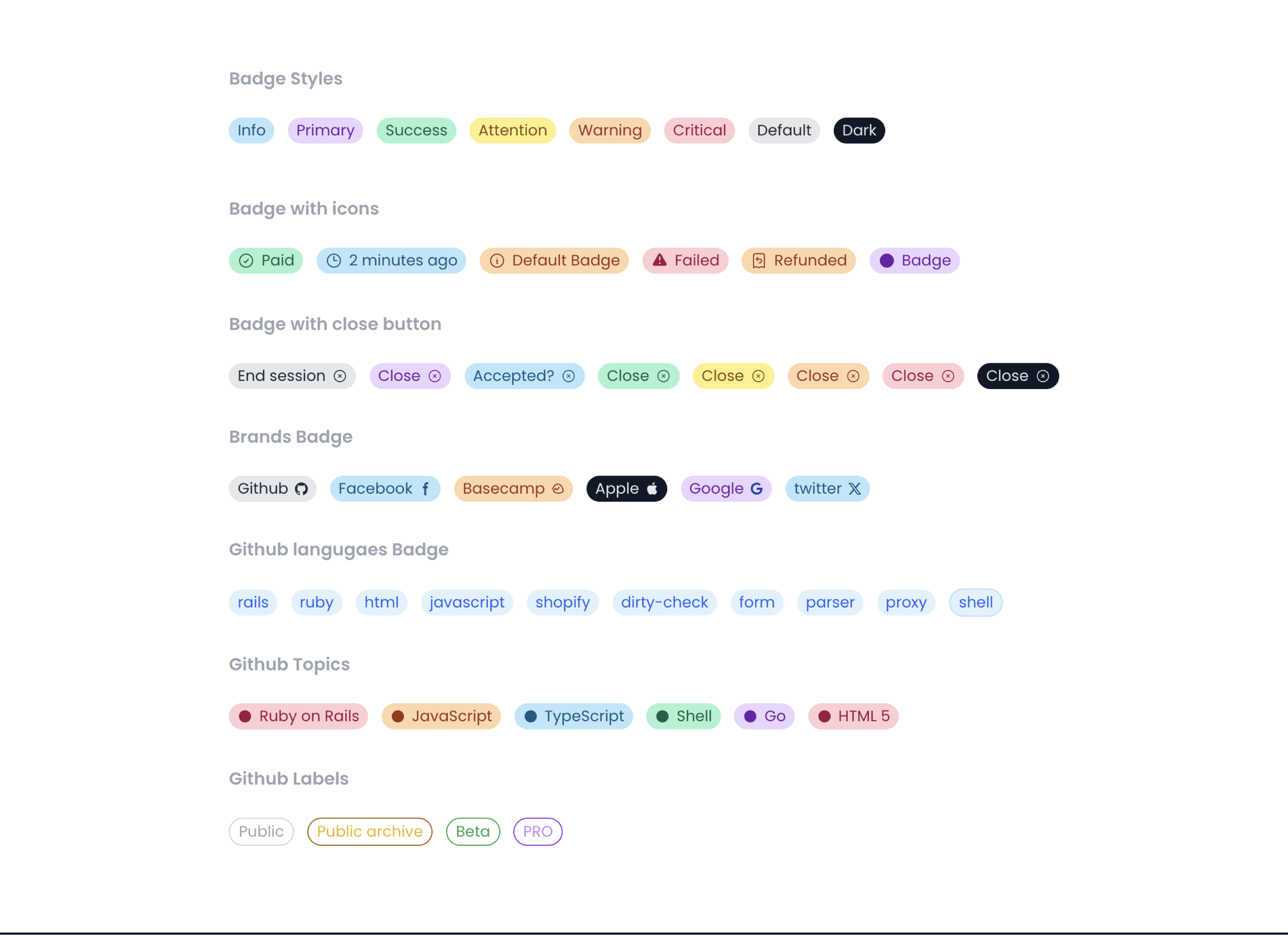 RapidRailsUI badge component